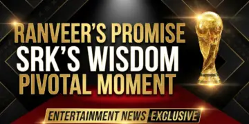 Ranveer's promise, srk's wisdom: a pivotal moment in stardom