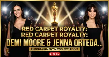 Red carpet royalty: how demi moore & jenna ortega are redefining awards season style & brand power
