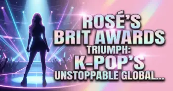 Rosés brit awards triumph: k-pops unstoppable global reign