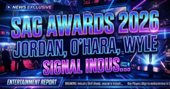 Sag awards 2026: jordan, o'hara, wyle signal industry shifts