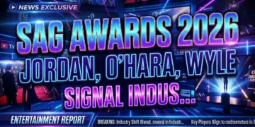 Sag awards 2026: jordan, o'hara, wyle signal industry shifts
