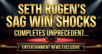 Seth rogen's sag win shocks, completes unprecedented awards sweep