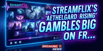 Streamflix's 'aethelgard rising' gambles big on fresh faces for epic debut