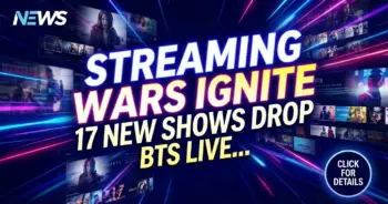 Streaming wars ignite: 17 new shows drop, bts live leads the charge