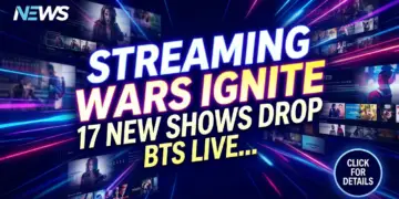 Streaming wars ignite: 17 new shows drop, bts live leads the charge