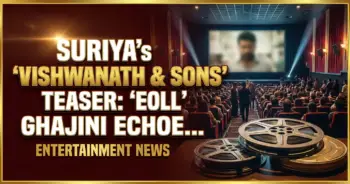 Suriya's 'vishwanath & sons' teaser: ghajini echoes & new chemistry