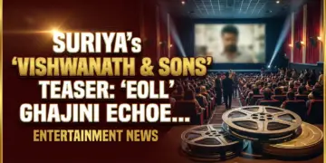 Suriya's 'vishwanath & sons' teaser: ghajini echoes & new chemistry