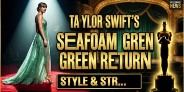 Taylor swift's seafoam green return: a style & strategy masterclass at iheartradio 2026