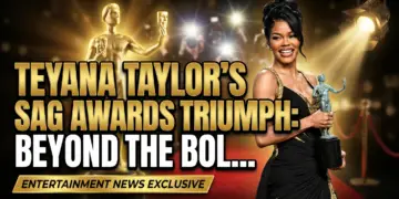 Teyana taylor's sag awards triumph: beyond the bold red carpet