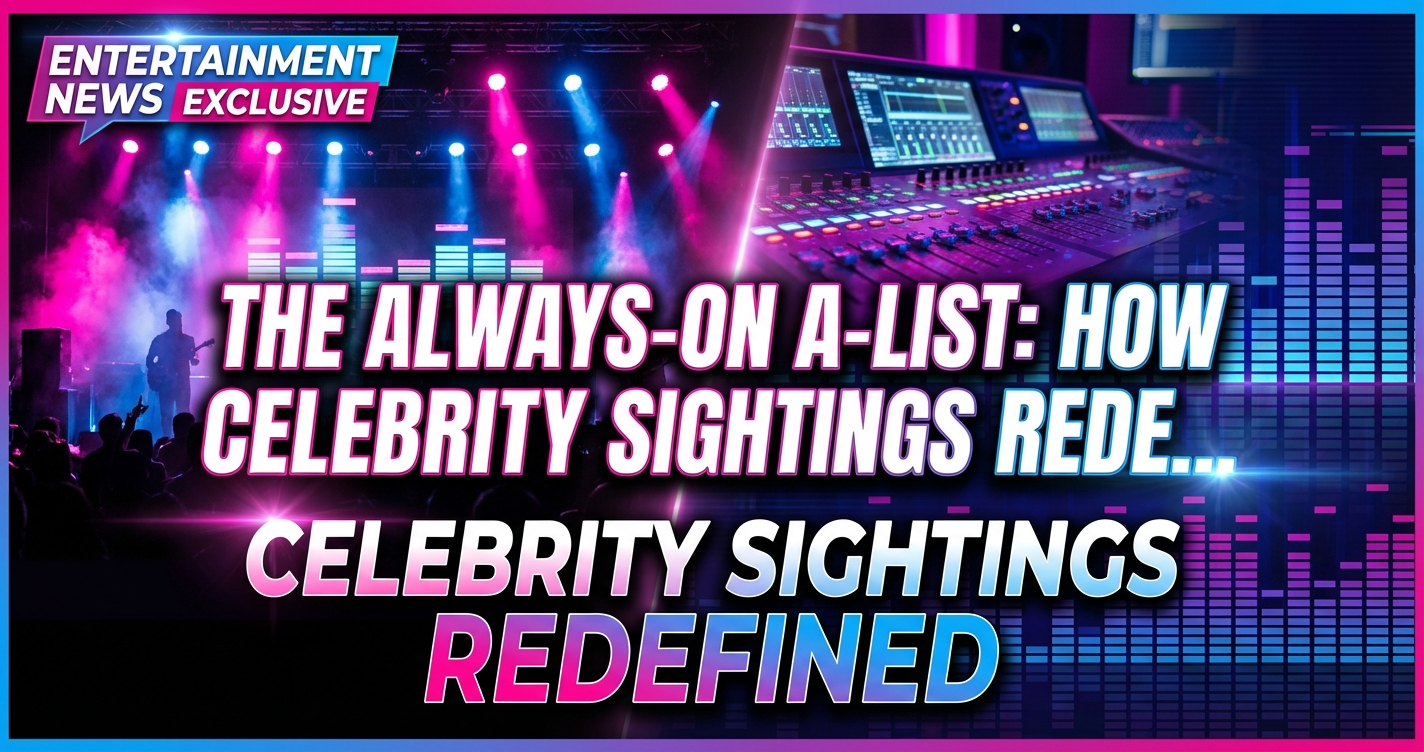 The always-on a-list: how celebrity sightings redefine fame in the digital age 1 The always-on a-list: how celebrity sightings redefine fame in the digital age