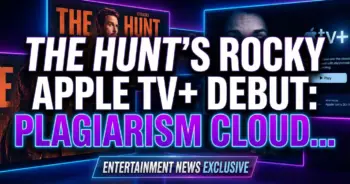 The hunt's rocky apple tv+ debut: plagiarism cloud & global content stakes
