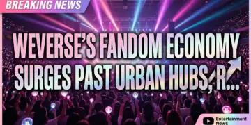 Weverse's fandom economy surges past urban hubs, redefining fan power