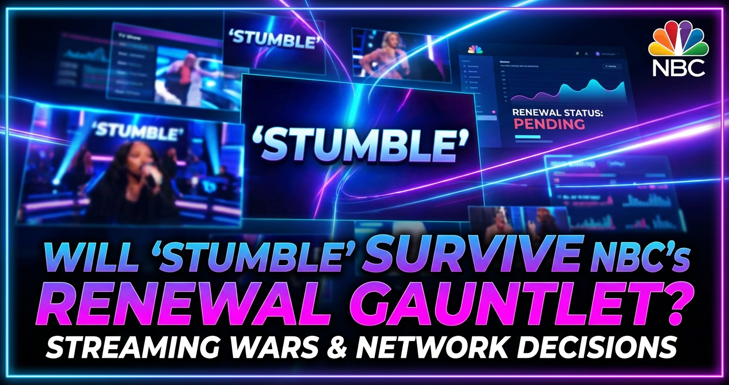 Will 'stumble' survive nbc's renewal gauntlet after showrunner's network tv critique? 1 Will 'stumble' survive nbc's renewal gauntlet after showrunner's network tv critique?
