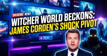 Witcher world beckons: james corden's shock pivot after cbs exit