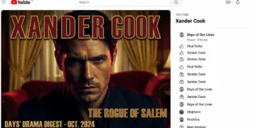 Xander cook — days of our lives character profile
