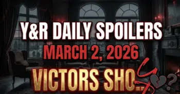 Y&r daily spoilers, march 2, 2026: victors shock, phylliss scheme!