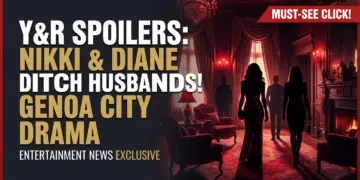 Y&r spoilers: nikki & diane ditch husbands! Genoa city chaos!