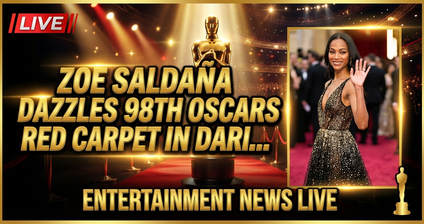 Zoe saldaña dazzles 98th oscars red carpet in daring lingerie-lace gown 1 Zoe saldaña dazzles 98th oscars red carpet in daring lingerie-lace gown