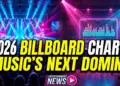 2026 billboard charts: decoding music's next dominant era