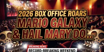 2026 box office roars: mario galaxy & hail mary dominate, amazon mgm faces political fire