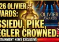 2026 olivier awards: essiedu, pike, zegler crowned west end royalty
