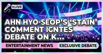 Ahn hyo-seop's 'stain' comment ignites debate on k-pop trainee system