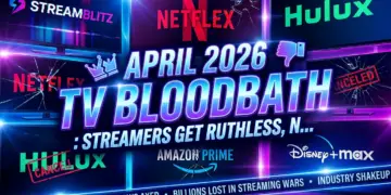 April 2026 tv bloodbath: streamers get ruthless, networks dig in