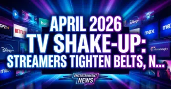 April 2026 tv shake-up: streamers tighten belts, networks play it safe