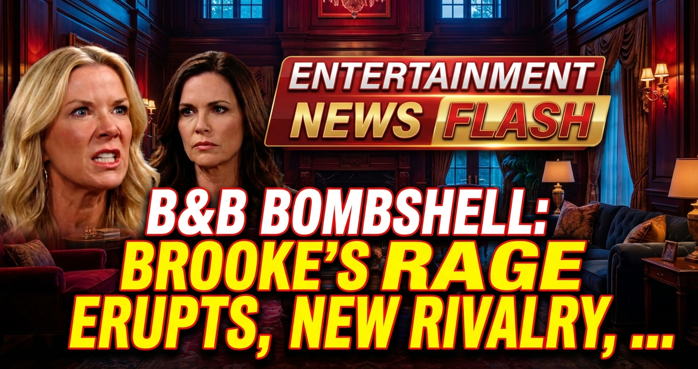 B&b bombshell: brooke's rage erupts, new rivalry, & rj's shocking insult! 1 B&b bombshell: brooke's rage erupts, new rivalry, & rj's shocking insult!