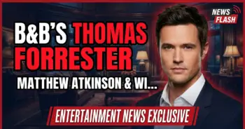 B&b's thomas forrester actor matthew atkinson & wife share joyous news!