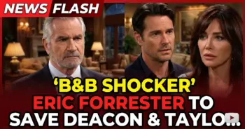B&b shocker: eric forrester to save deacon & taylor from sheila?