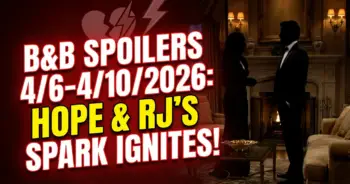 B&b spoilers 4/6-4/10/2026: hope & rj's spark ignites 'lope' fire!