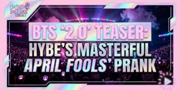 Bts '2. 0' teaser: hybe's masterful april fools' prank or clever hype machine?