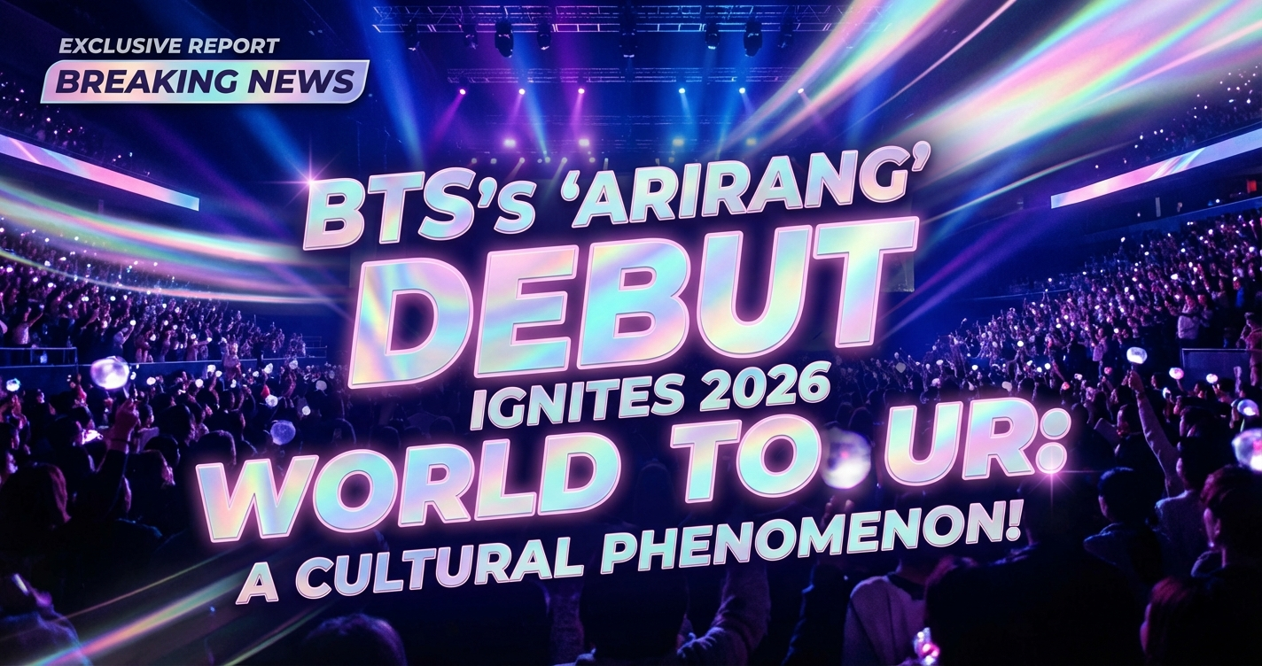 Bts's 'arirang' debut ignites 2026 world tour: a cultural reset? 1 Bts's 'arirang' debut ignites 2026 world tour: a cultural reset?