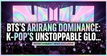 Bts's 'arirang' dominance: k-pop's unstoppable global ascent