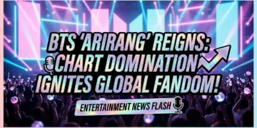 Bts's 'arirang' reigns: chart domination ignites global tour frenzy
