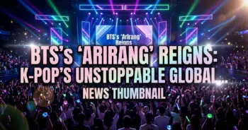 Bts's 'arirang' reigns: k-pop's unstoppable global takeover solidified