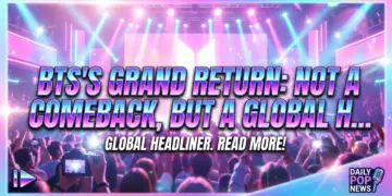 Bts's grand return: not a comeback, but a global homecoming on netflix