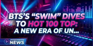 Bts's "swim" dives to hot 100 top: a new era of unrivaled dominance