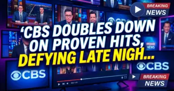 Cbs doubles down on proven hits, defying late night buzz