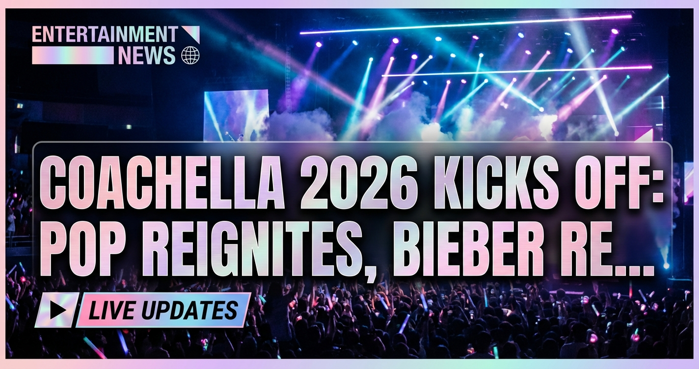 Coachella 2026 kicks off: pop reignites, bieber returns, k-pop ascends 1 Coachella 2026 kicks off: pop reignites, bieber returns, k-pop ascends