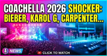 Coachella 2026 shocker: bieber, karol g, carpenter crowned headliners early