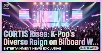 Cortis rises: k-pop's diverse reign on billboard world albums