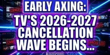 Early axing: tv's 2026-2027 cancellation wave begins