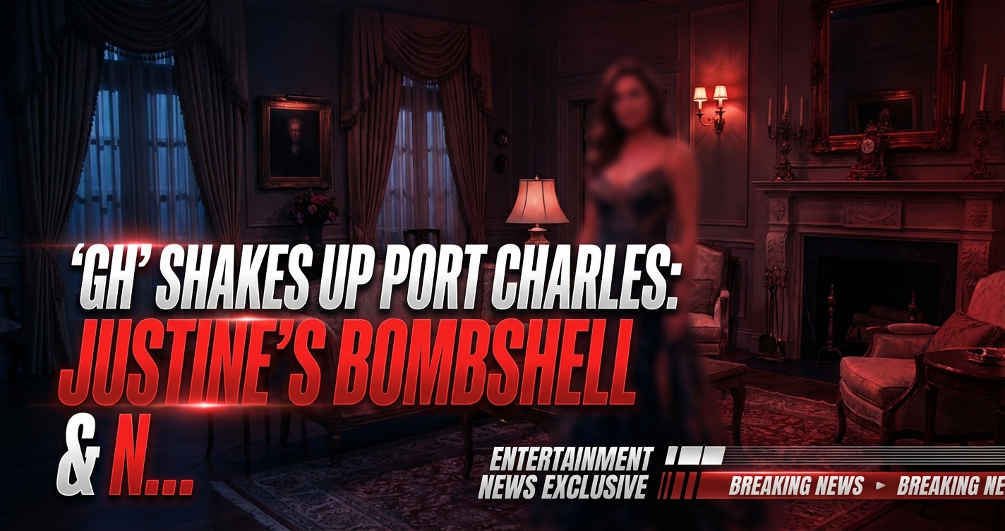 Gh shakes up port charles: justine's bombshell & ned's triumph! 1 Gh shakes up port charles: justine's bombshell & ned's triumph!