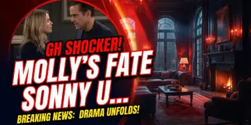 Gh shocker! Molly's fate hangs in balance, sonny under fire