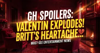 Gh spoilers: valentin explodes! Britt's heartache & port charles rocked!