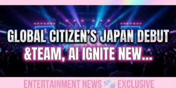 Global citizen's japan debut: &team, ai ignite new activism era