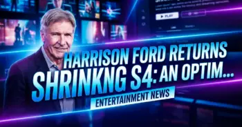 Harrison ford returns for 'shrinking' s4: an optimistic new chapter
