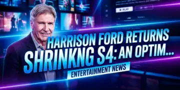 Harrison ford returns for 'shrinking' s4: an optimistic new chapter